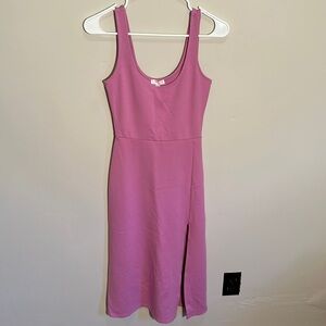 Leith: Pink Midi Dress